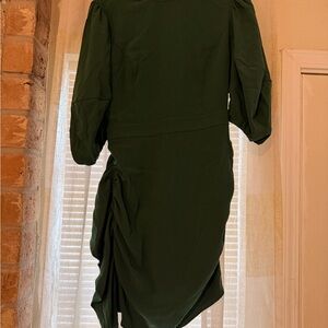 RHODE Dark Green Long Sleeve Dress